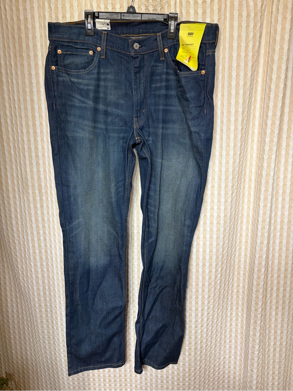 Levi's 514 Indigo Blue Straight Jeans